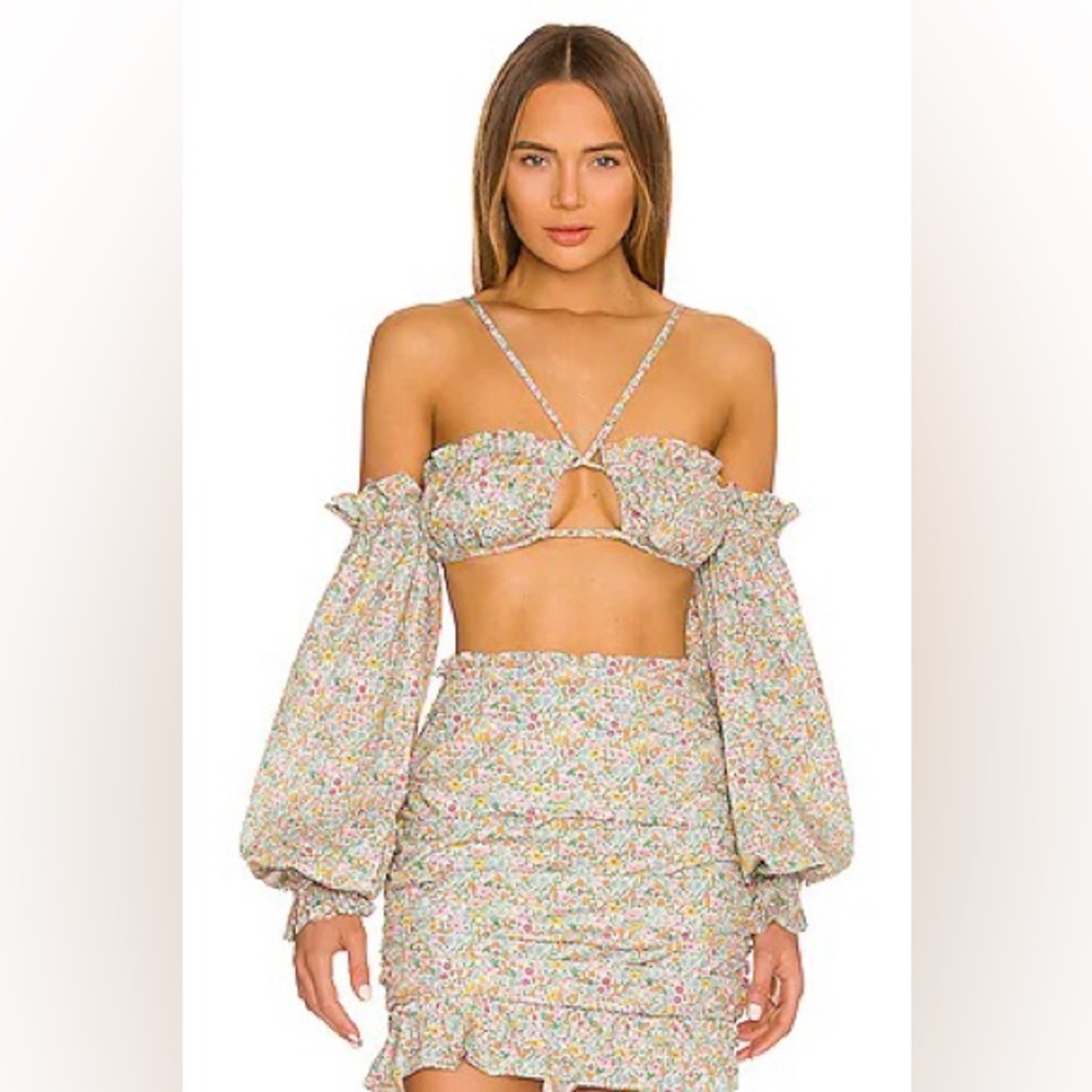 Floral Off-Shoulder Top
